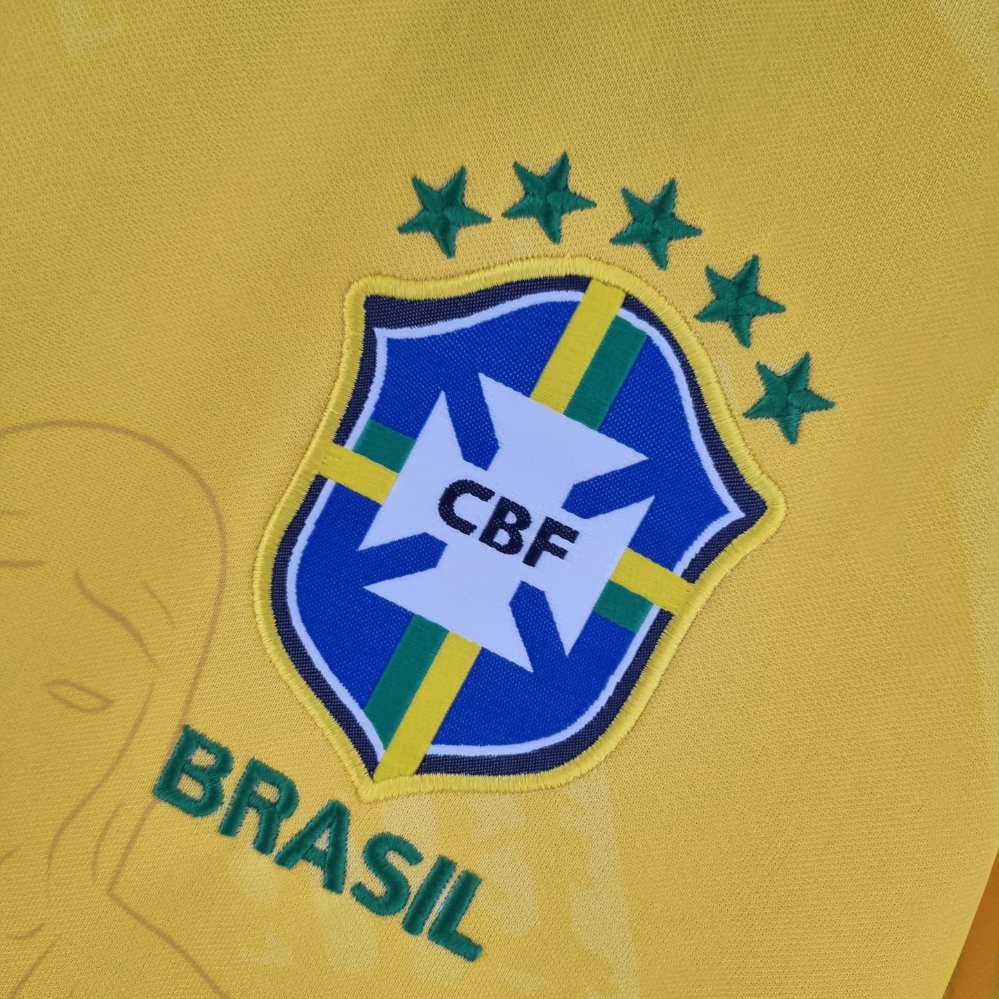 Brazil Classic Soccer Jersey 2022/23 - Yellow