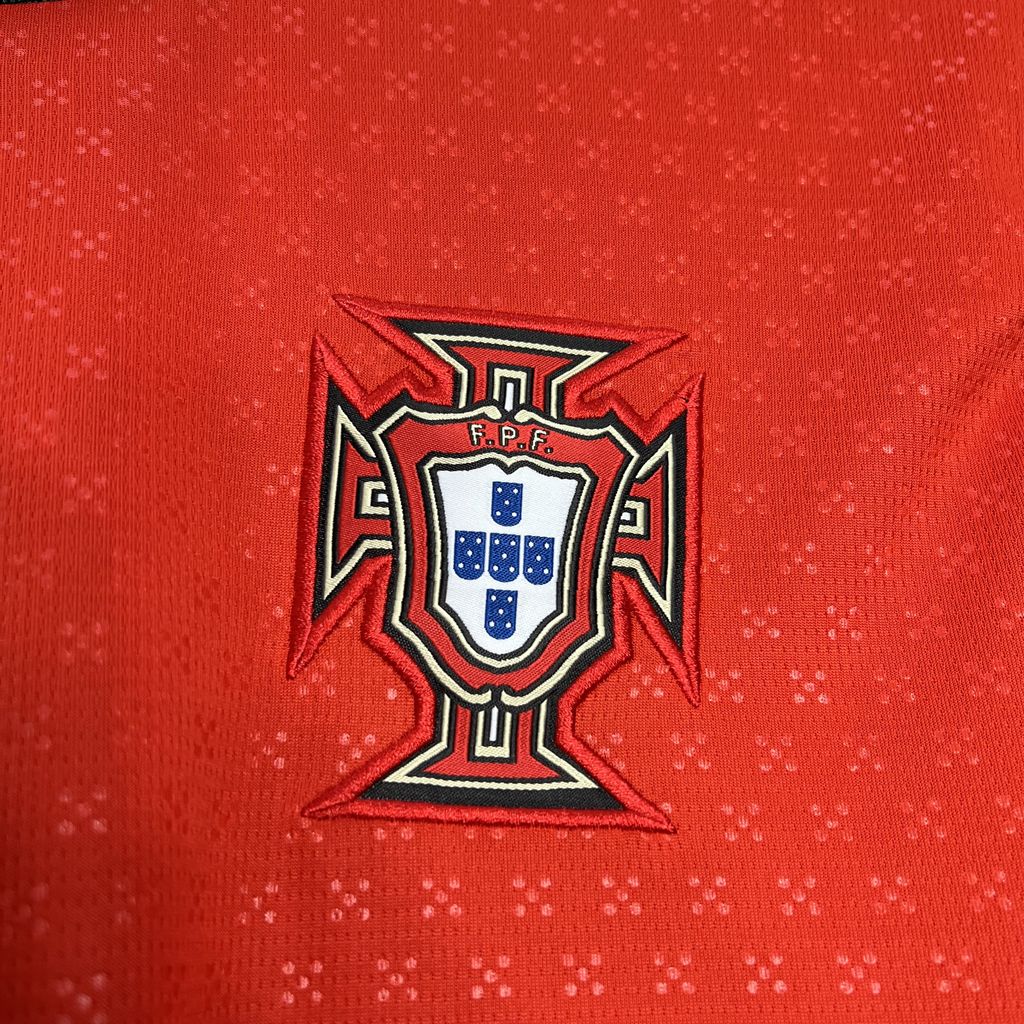 Portugal Luís Figo 7 Home Soccer Jersey 2025/26