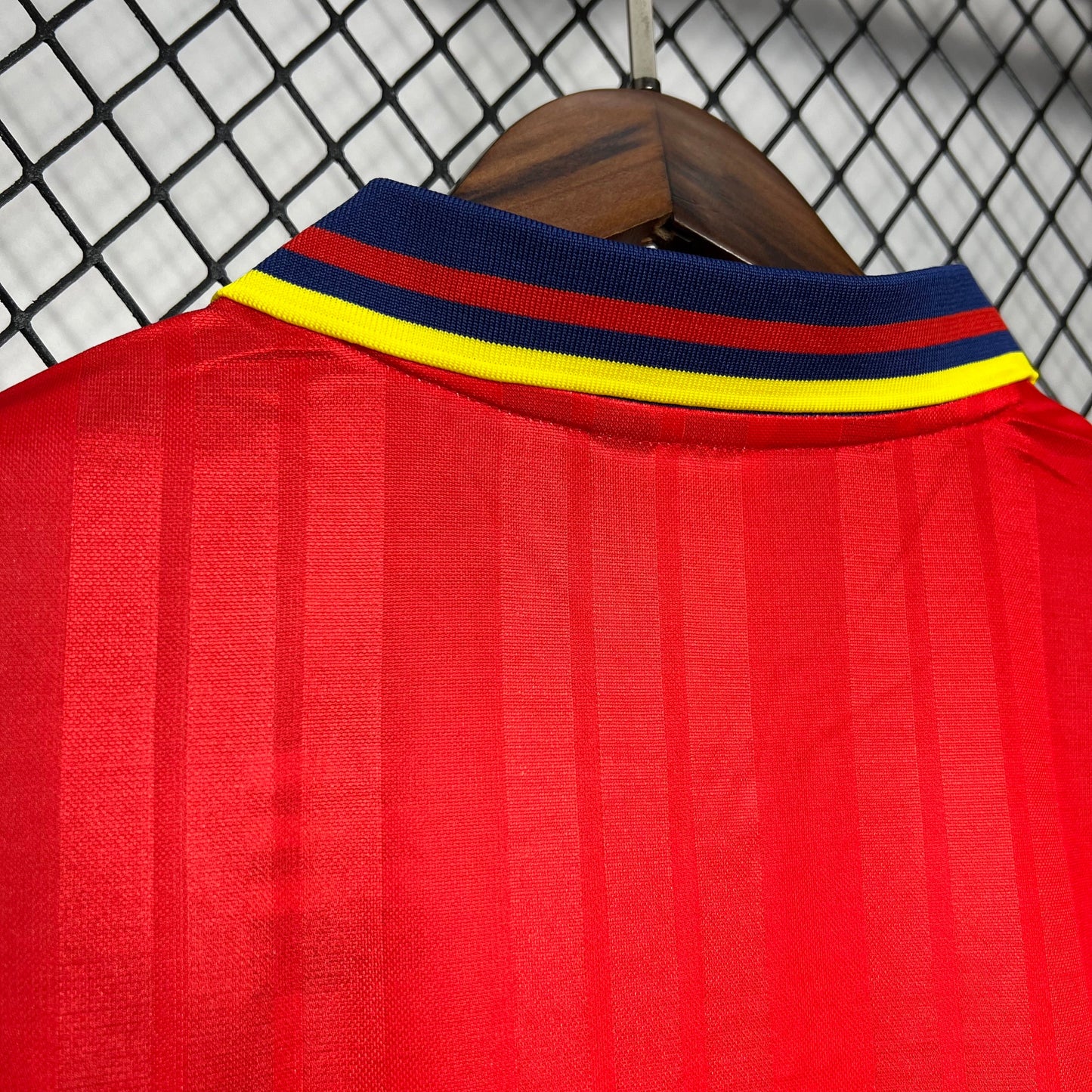 Spain Retro Home Soccer Jersey World Cup 1994