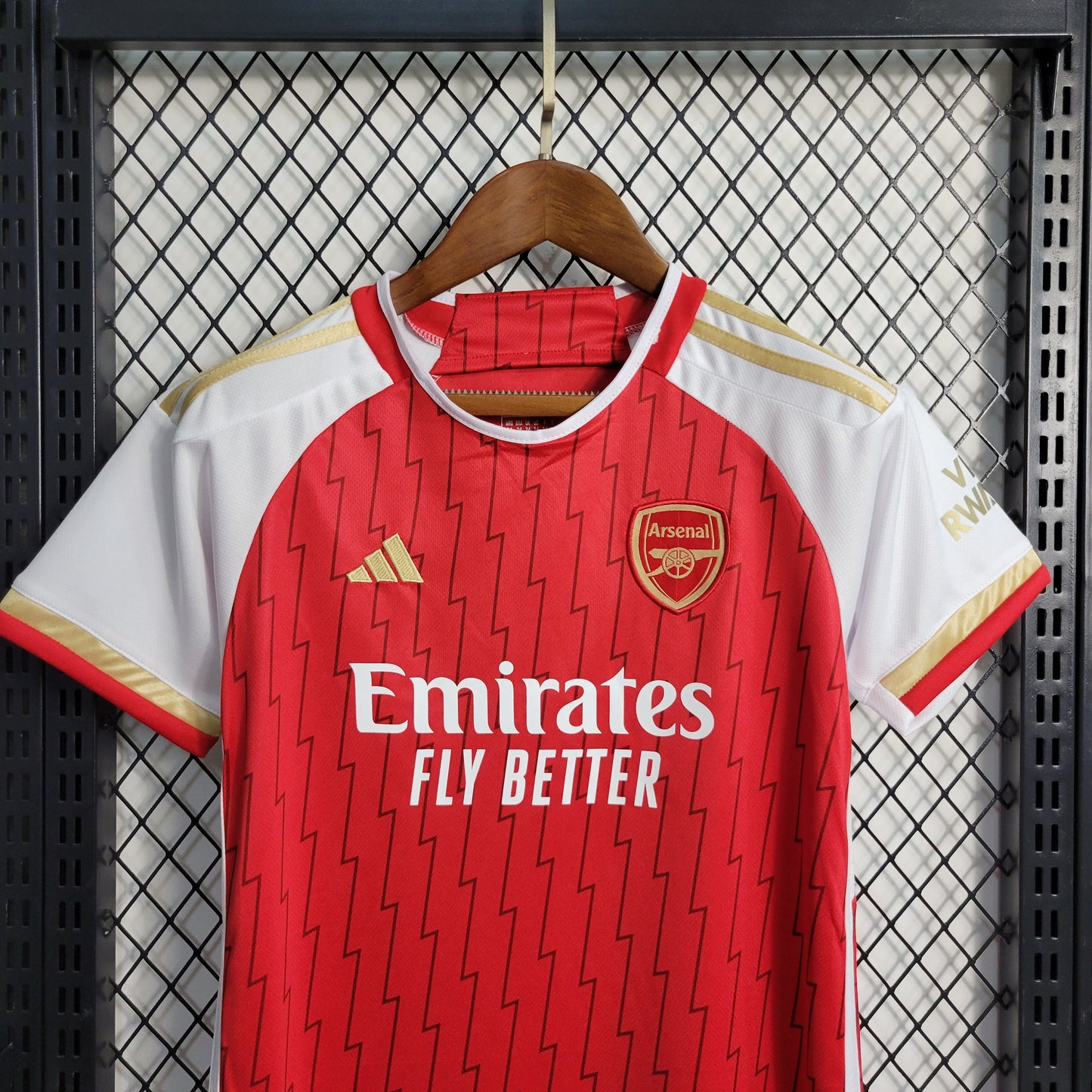 Arsenal Declan Rice 41 Kids Home Soccer Jersey 2023/24
