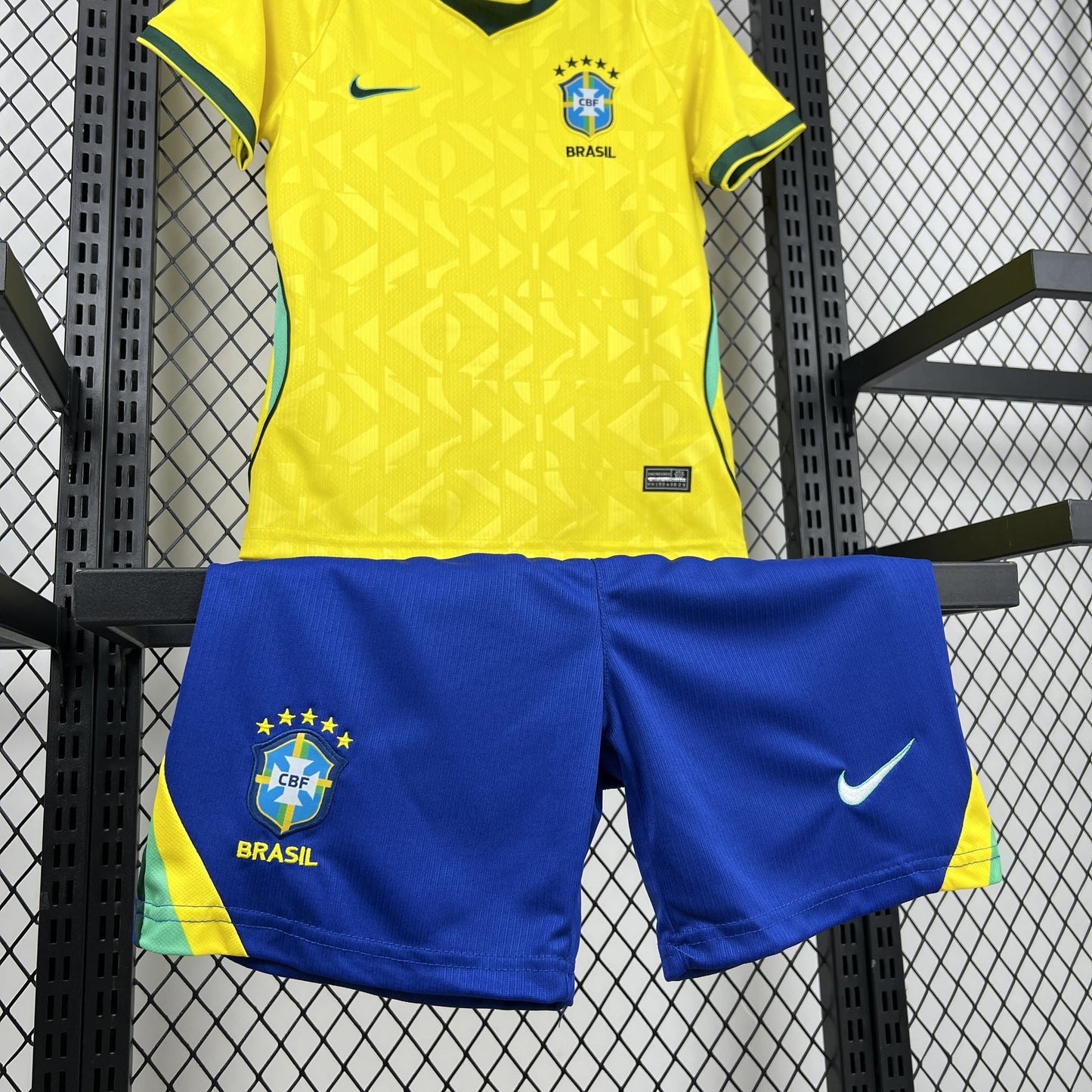 Brazil Kids Home Soccer Jersey World Cup 2026