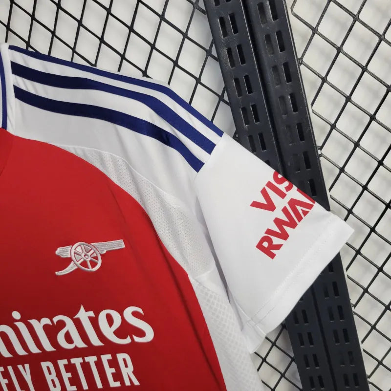 Arsenal Declan Rice 41 Home Soccer Jersey 2024/25