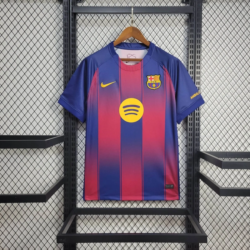 FC Barcelona Robert Lewandowski 9 Home Soccer Jersey 2025-2026
