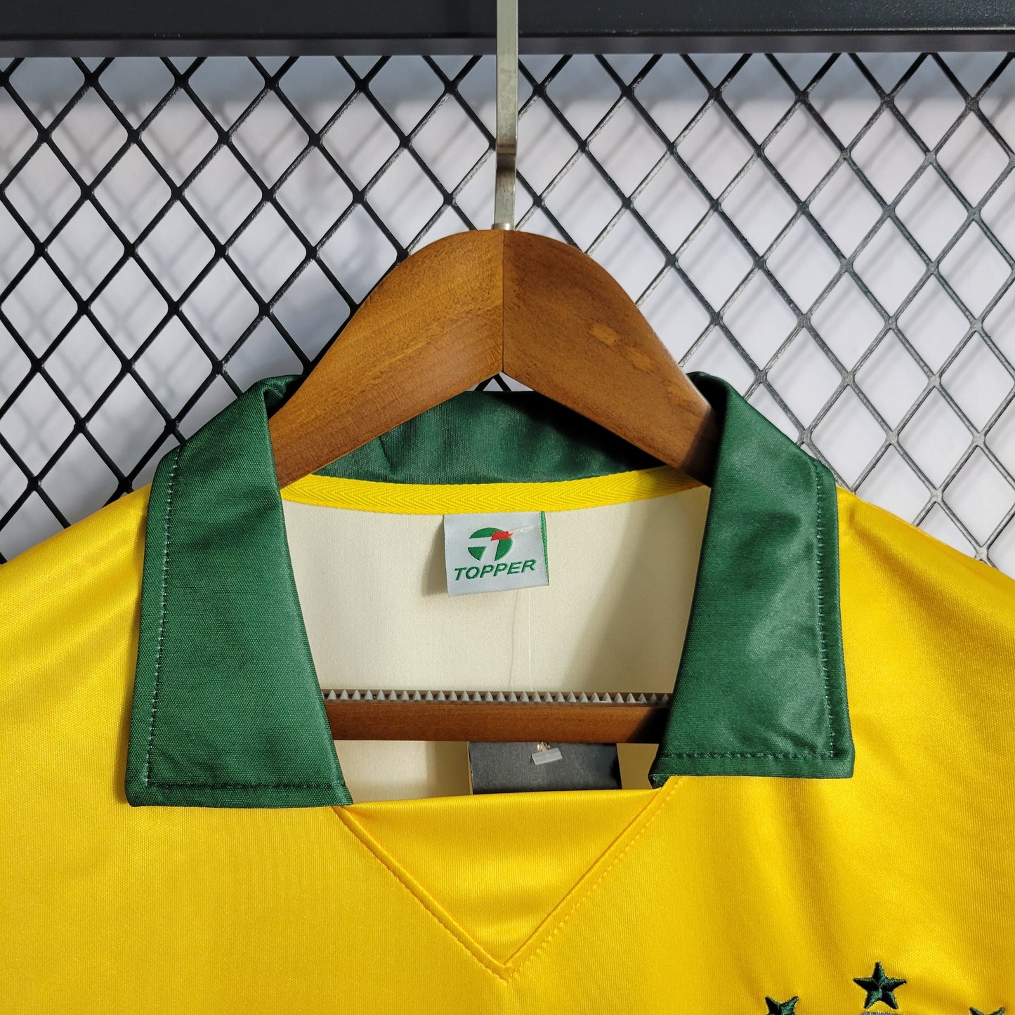 Brazil Retro Home Soccer Jersey 1988-1990