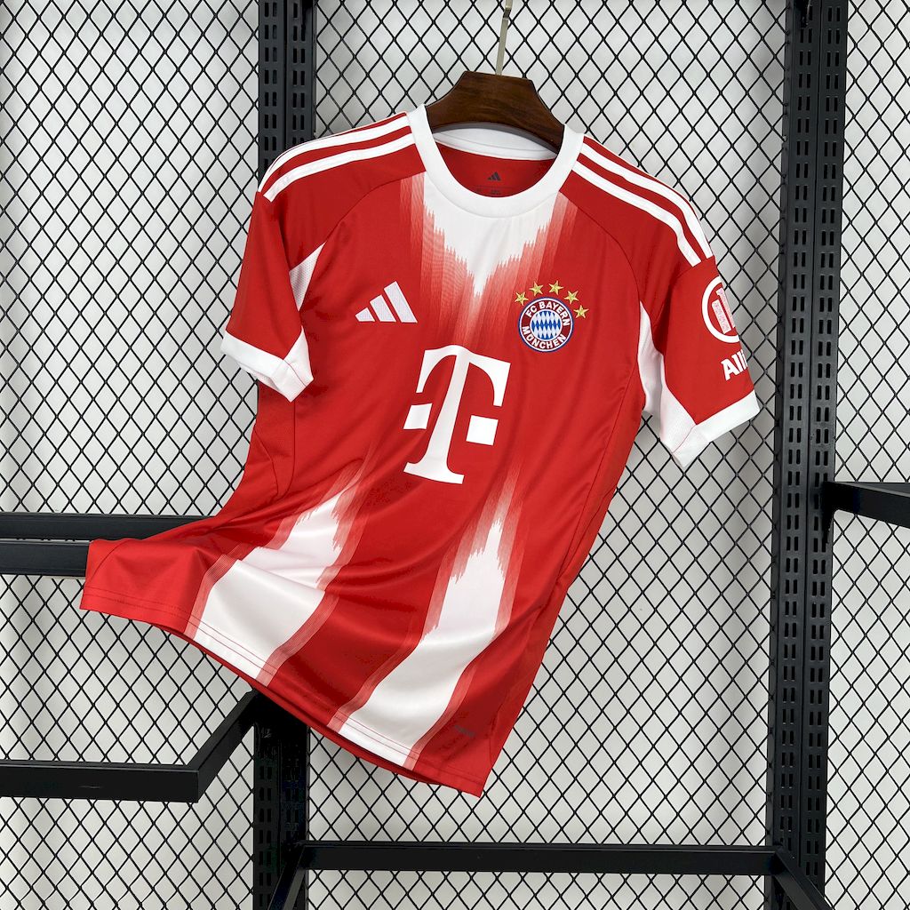 Bayern Munich Luis Díaz 14 Home Soccer Jersey 2025-2026