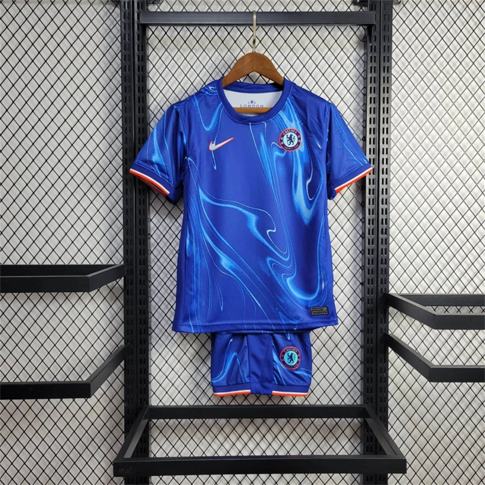 Kids & Junior Chelsea Cole Palmer 20 Home Soccer Jersey 2024/25