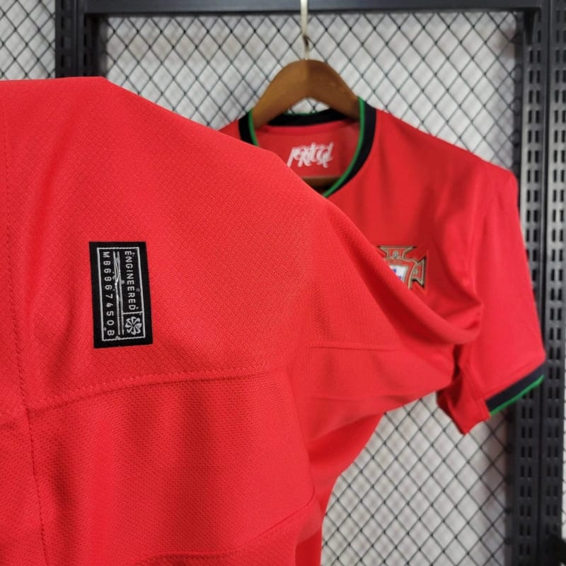 Portugal Bruno Fernandes 8 Home Soccer Jersey Euro 2024