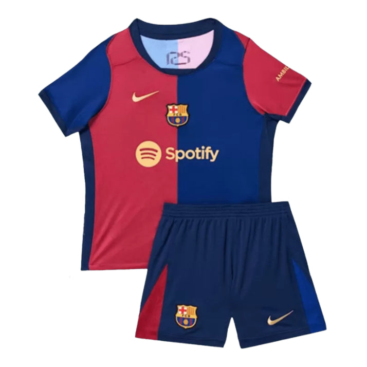 FC Barcelona Lamine Yamal 19 Kids Home Soccer Jersey 2024/25