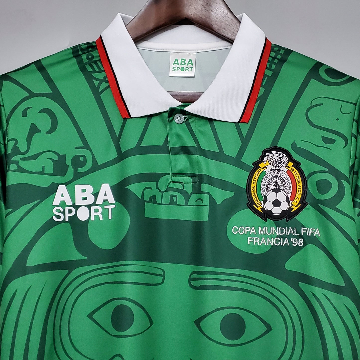Mexico Retro Home Soccer Jersey World Cup 1998