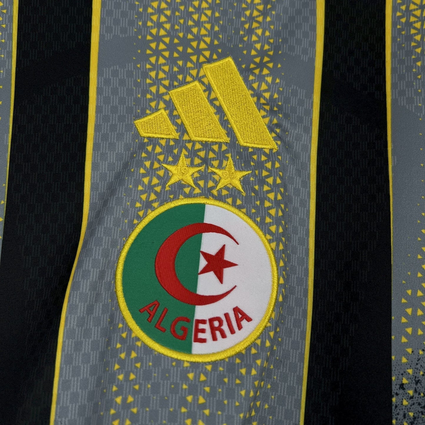 Algeria Pre-Match Soccer Jersey World Cup 2026 - Black
