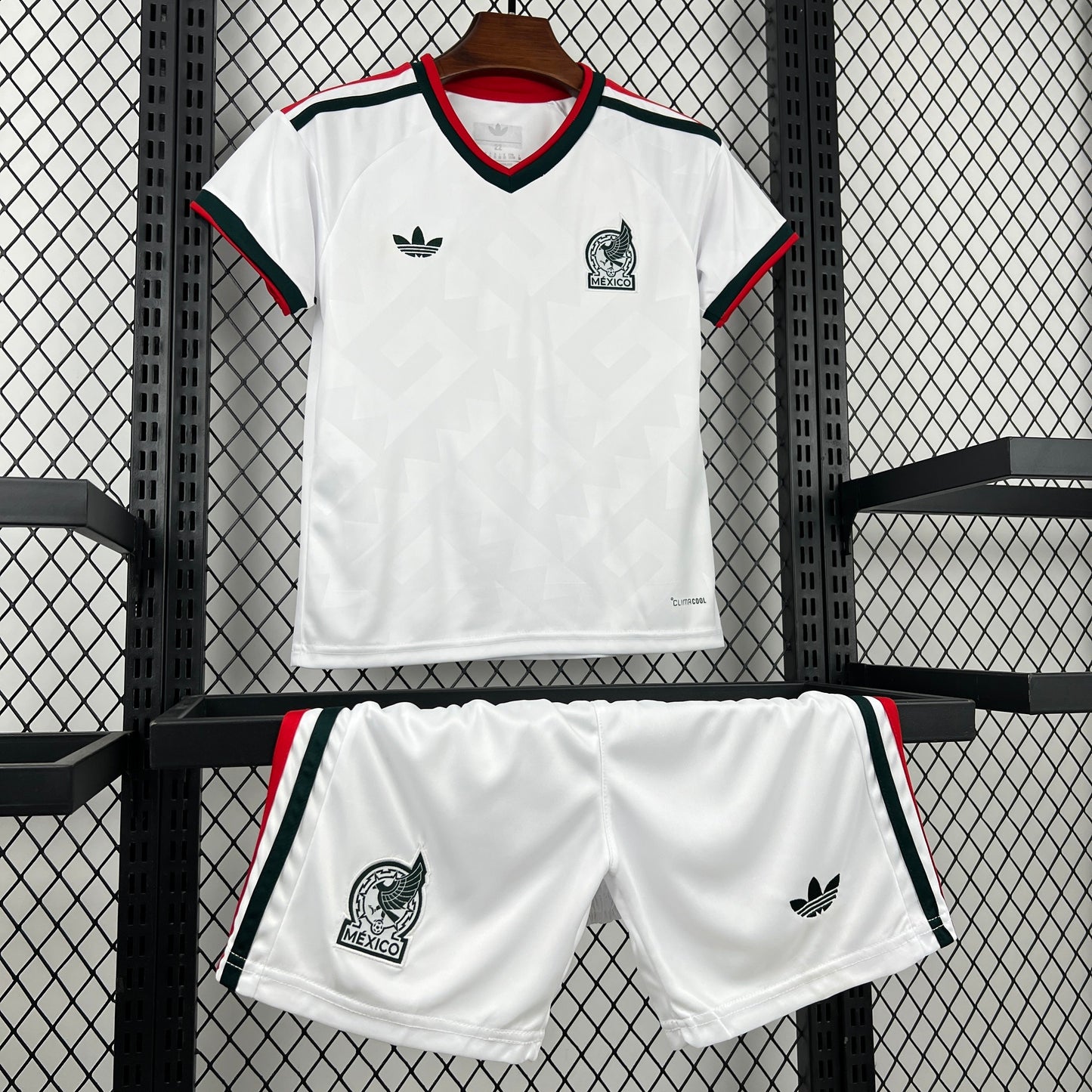 Mexico Kids Away Soccer Jersey World Cup 2026