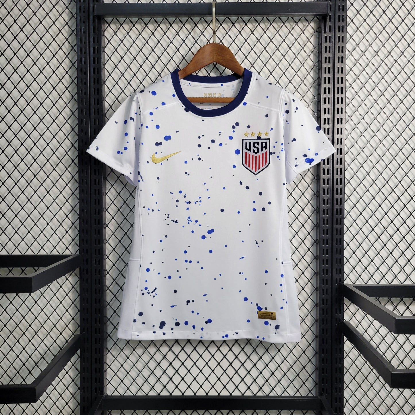 USA Women's Alana Cook 12 Home Soccer Jersey World Cup 2023