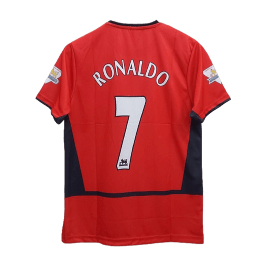 Manchester United Cristiano Ronaldo 7 Retro Home Soccer Jersey 2002-2003