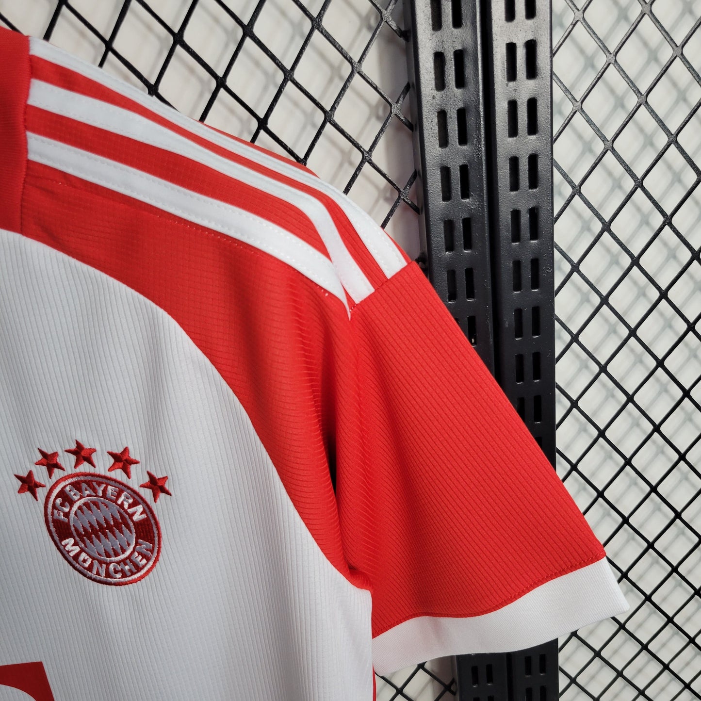 Bayern Munich Jamal Musiala 42 Home Soccer Jersey 2023/24