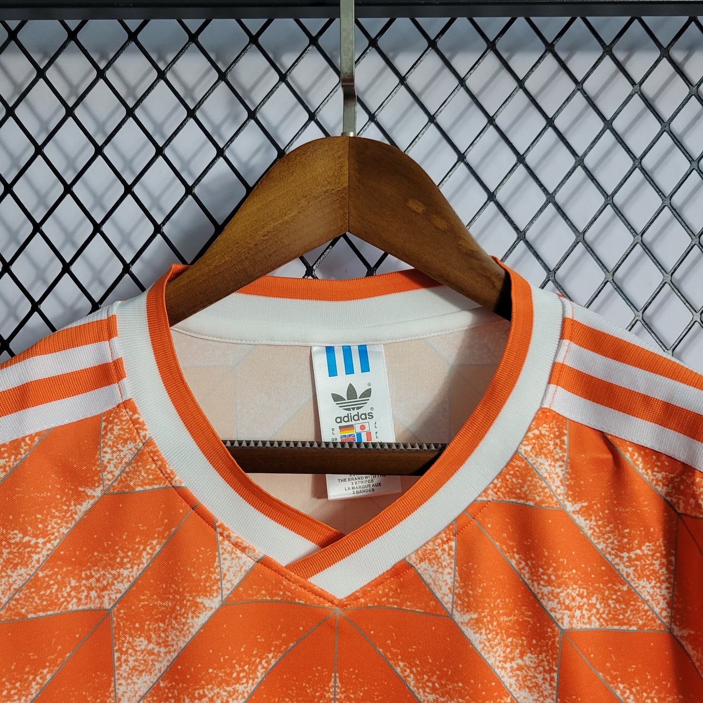 Netherlands Home Retro Soccer Jersey EURO 1988
