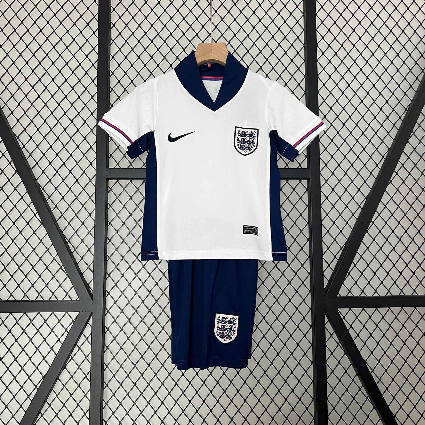 England Jude Bellingham 10 Kids Home Soccer Jersey Euro 2024