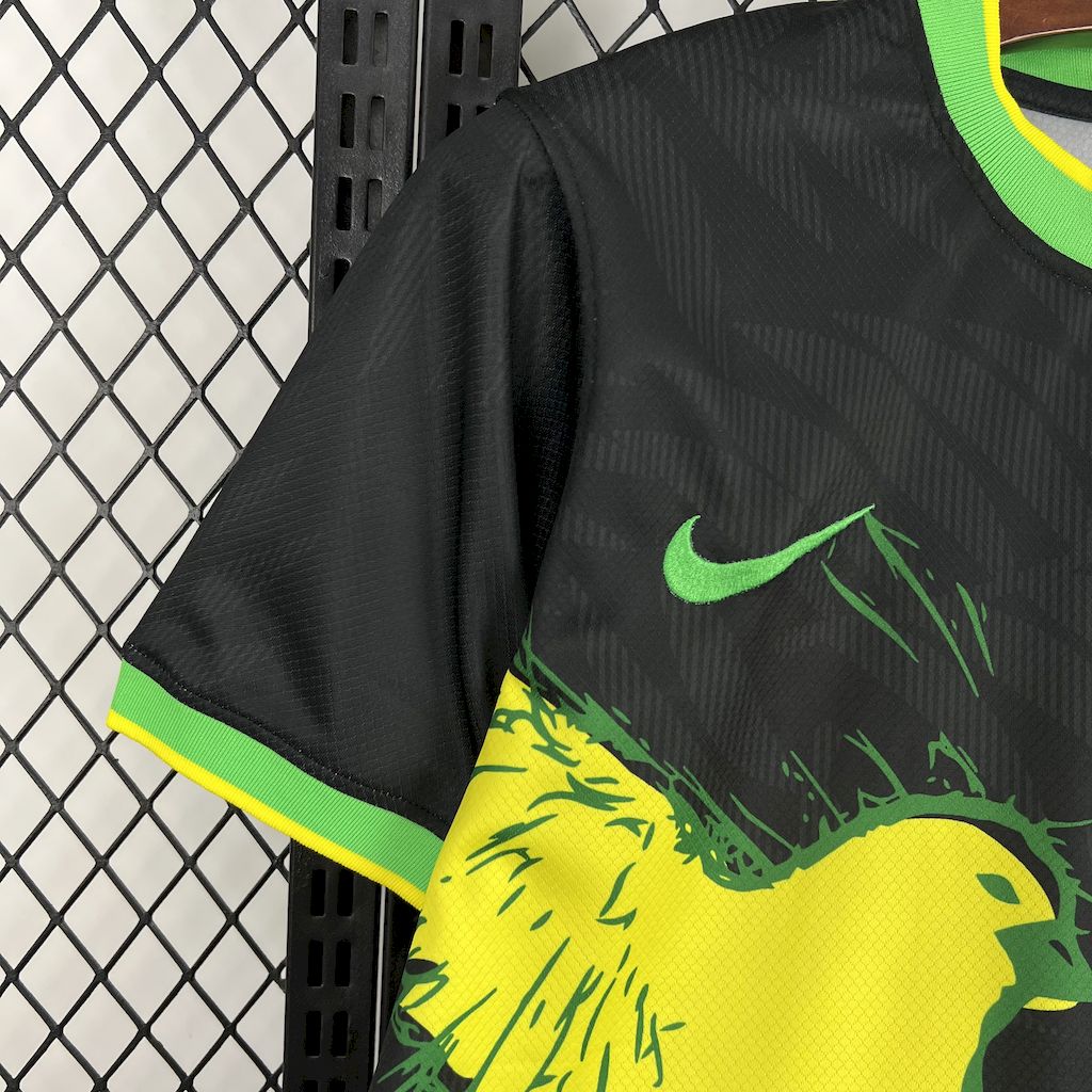 Brazil X Pombo Special Edition Soccer Jersey 2025-2026 - Green