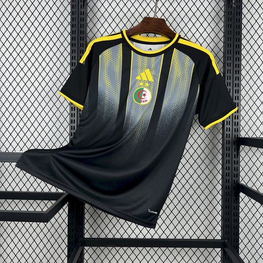 Algeria Pre-Match Soccer Jersey World Cup 2026 - Black