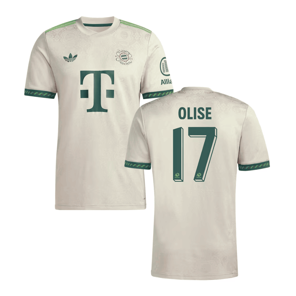 Bayern Munich Michael Olise 17 Oktoberfest Soccer Jersey 2025-2026