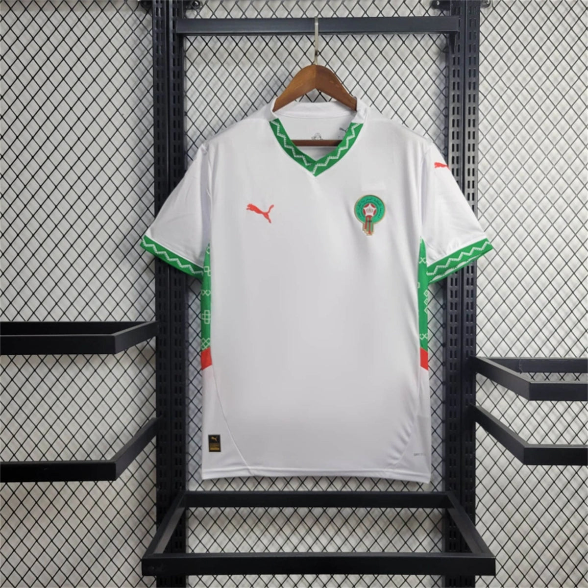 Morocco Nayef Aguerd 5 Away Soccer Jersey 2024/25