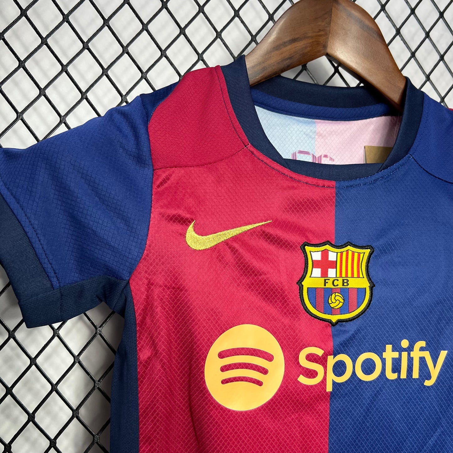 FC Barcelona Lionel Messi 10 Kids Home Soccer Jersey 2024/25