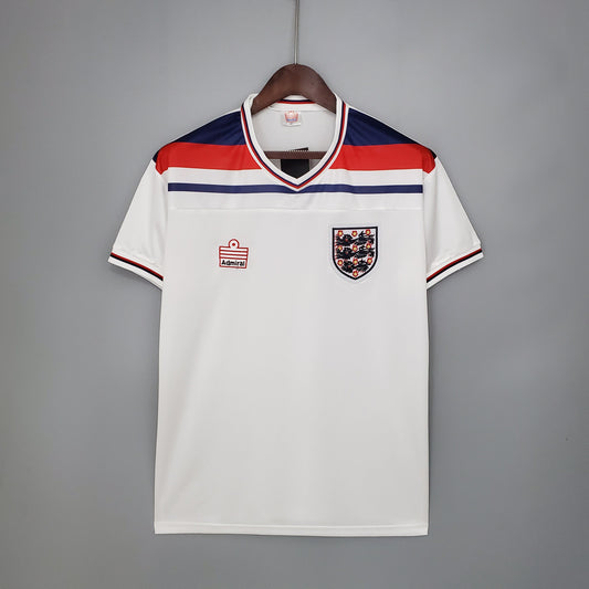 England Retro Home Soccer Jersey World Cup 1982