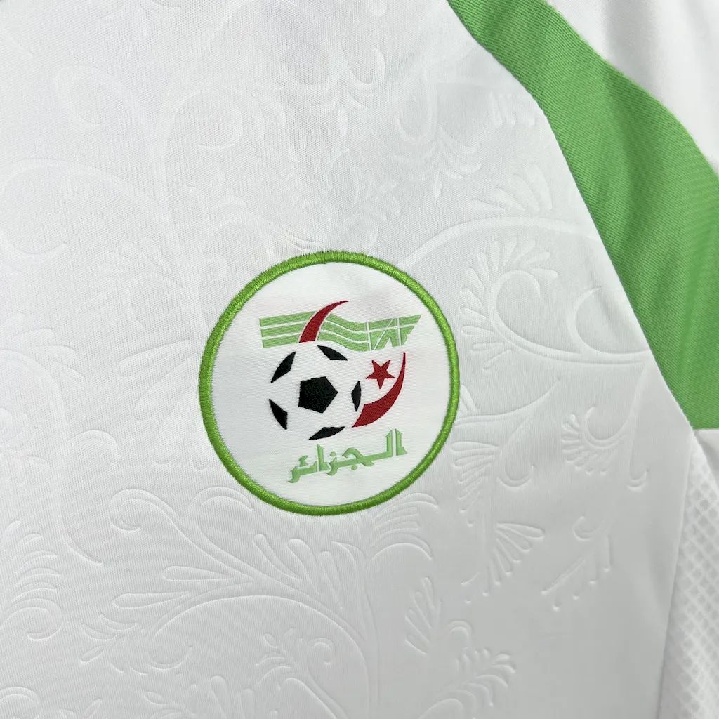 Algeria Said Benrahma 10 Home Soccer Jersey 2024/25
