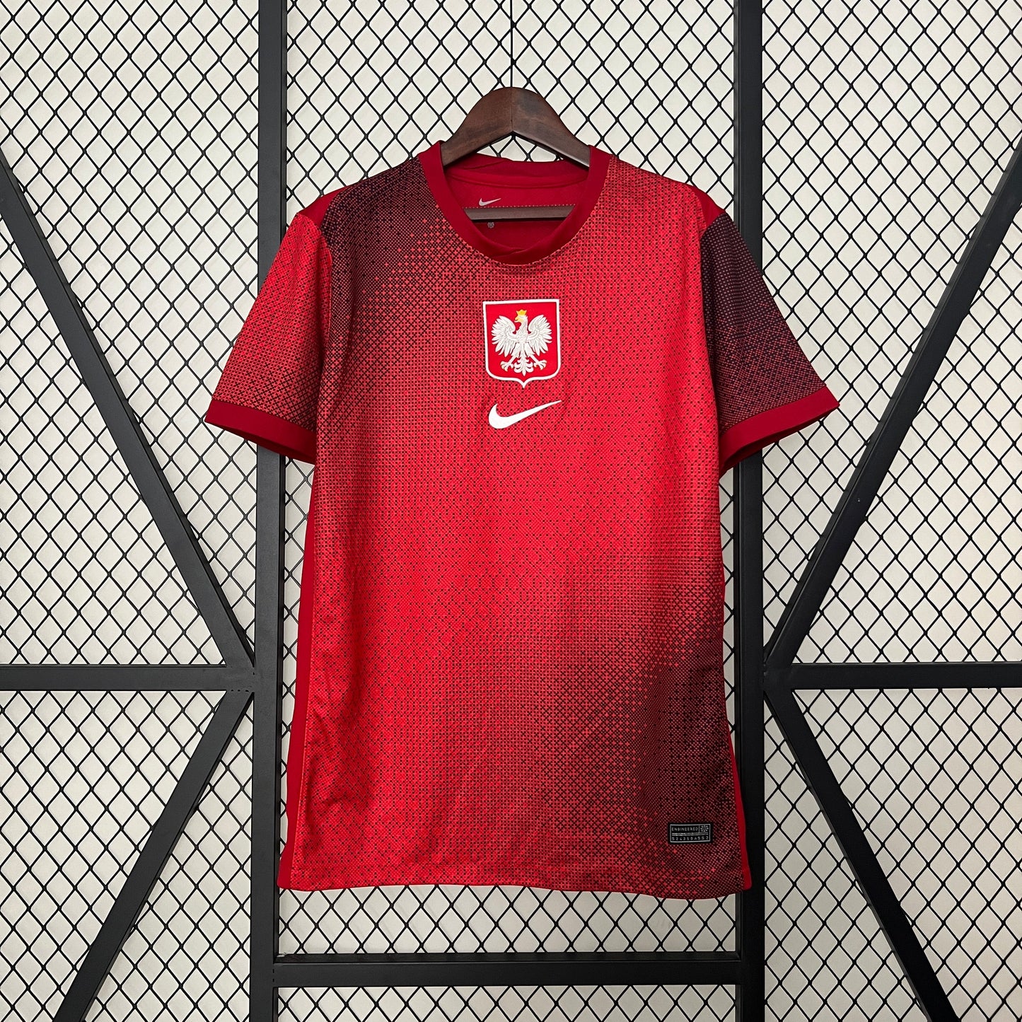 Poland Robert Lewandowski 9 Away Soccer Jersey Euro 2024