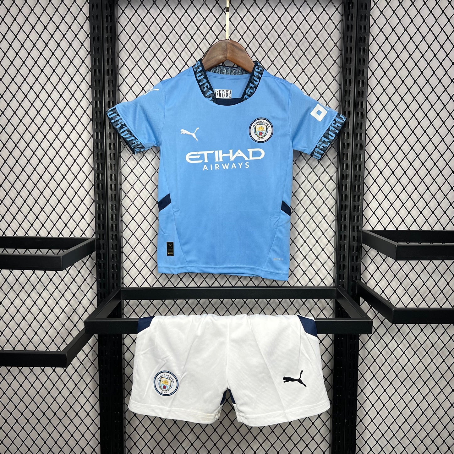 Man City Julián Álvarez 19 Kids Home Soccer Jersey 2024/25