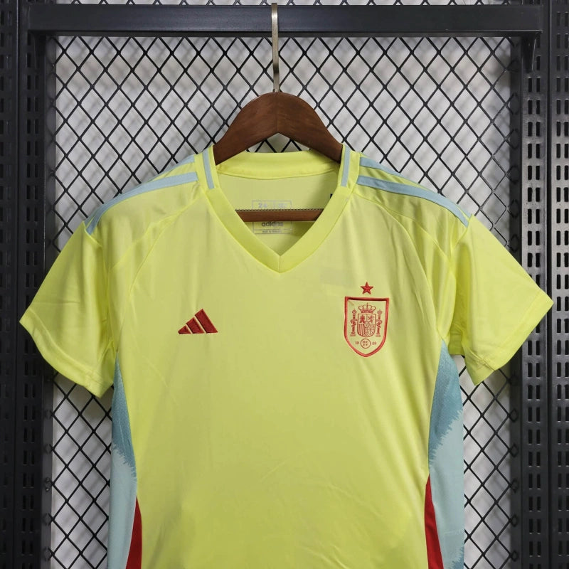 Spain Marcos Llorente 6 Kids Away Soccer Jersey Euro 2024