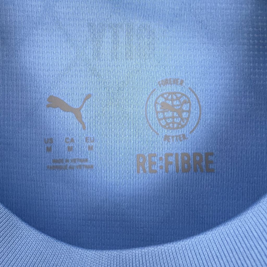 Manchester City Erling Haaland 9 Home Soccer Jersey 2025-2026