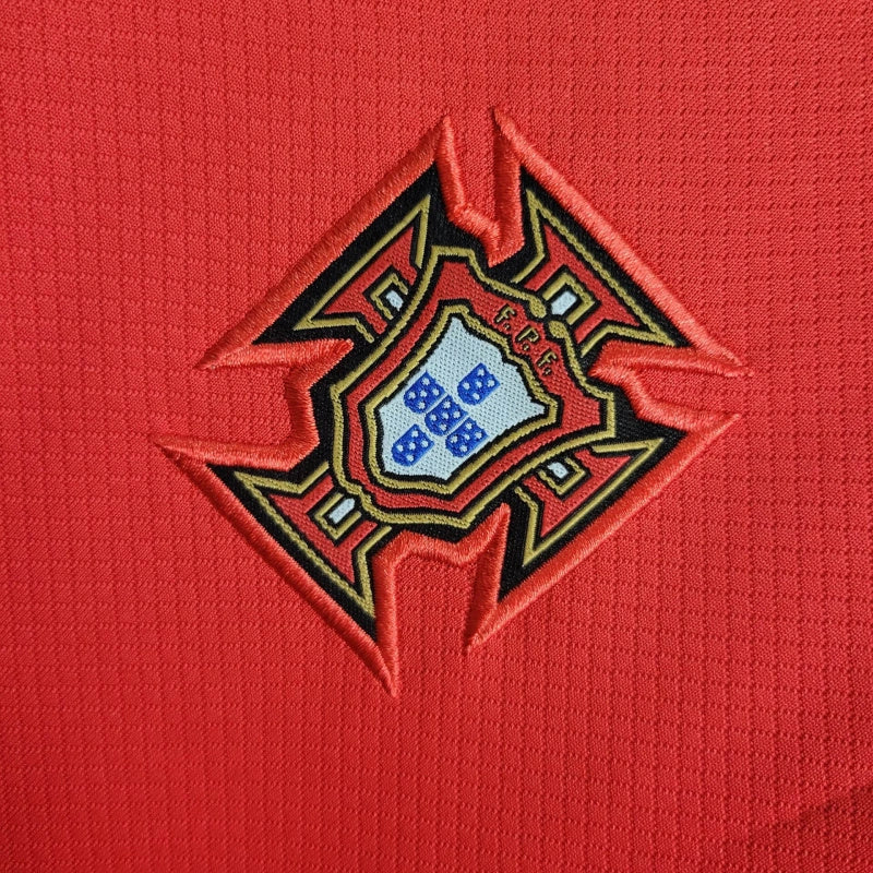 Portugal Ruben Neves 18 Kids Home Soccer Jersey Euro 2024