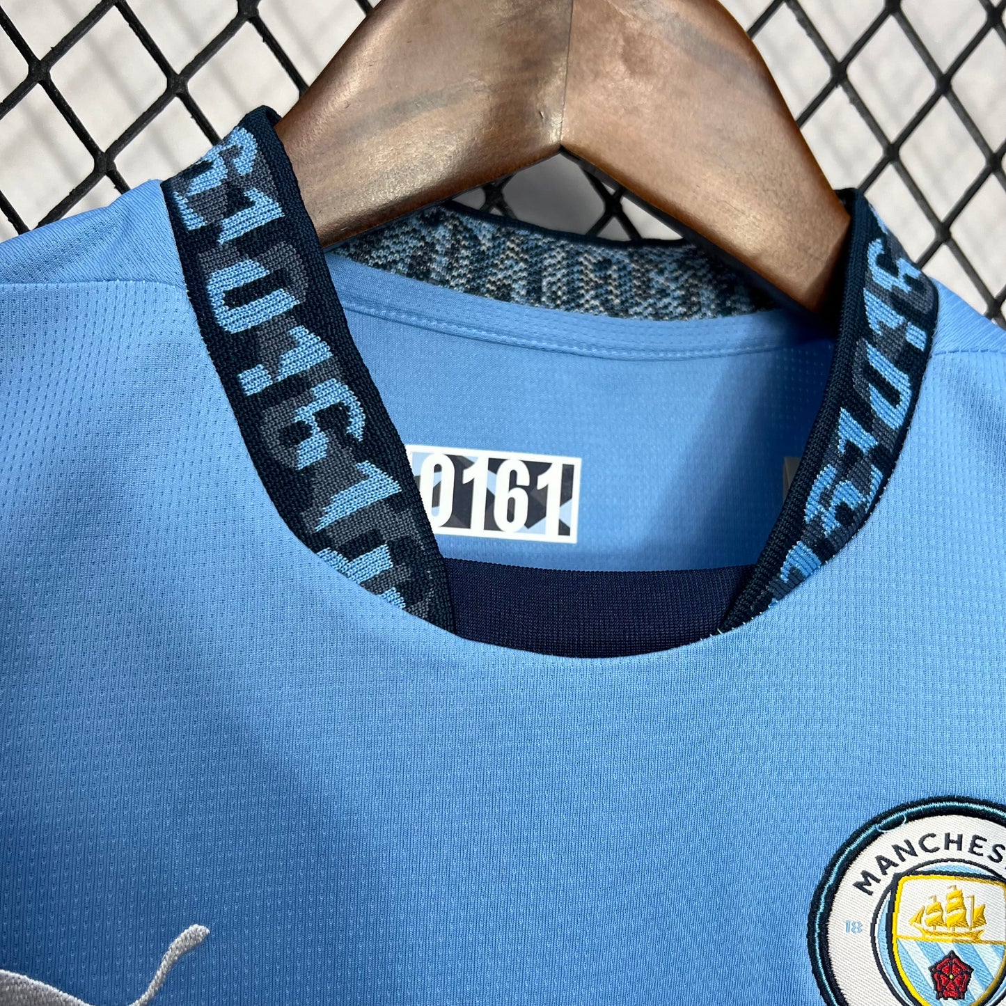 Man City Erling Haaland 9 Kids Home Soccer Jersey 2024/25