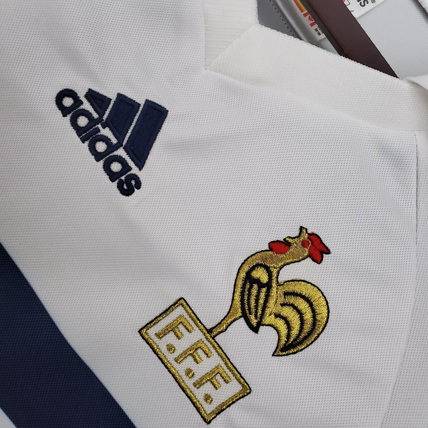 France Away Retro Soccer Jersey World Cup 1998