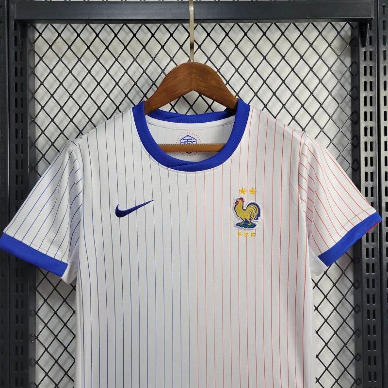 France Christopher Nkunku 12 Kids Away Soccer Jersey Euro 2024