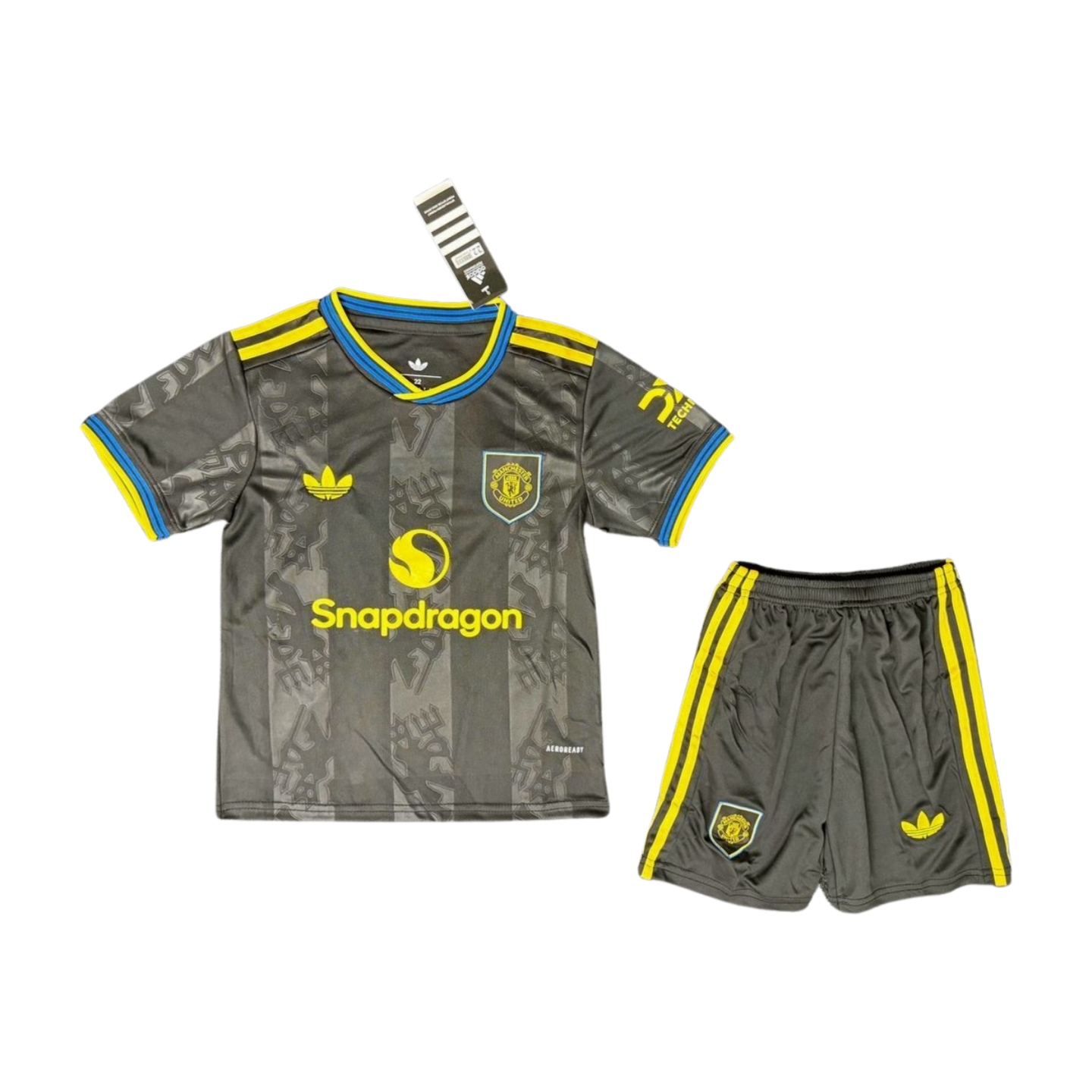 Manchester United Bruno Fernandes 8 Kids Third Soccer Jersey 2025-2026