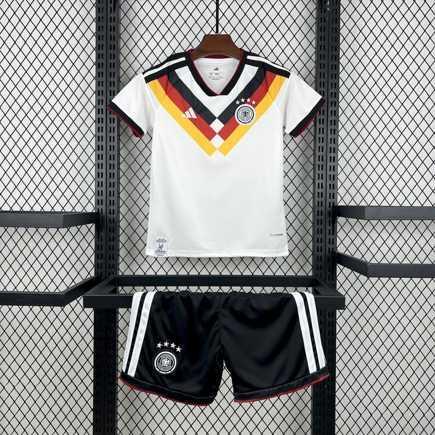 Germany Nick Woltemade 11 Kids Home Soccer Jersey World Cup 2026