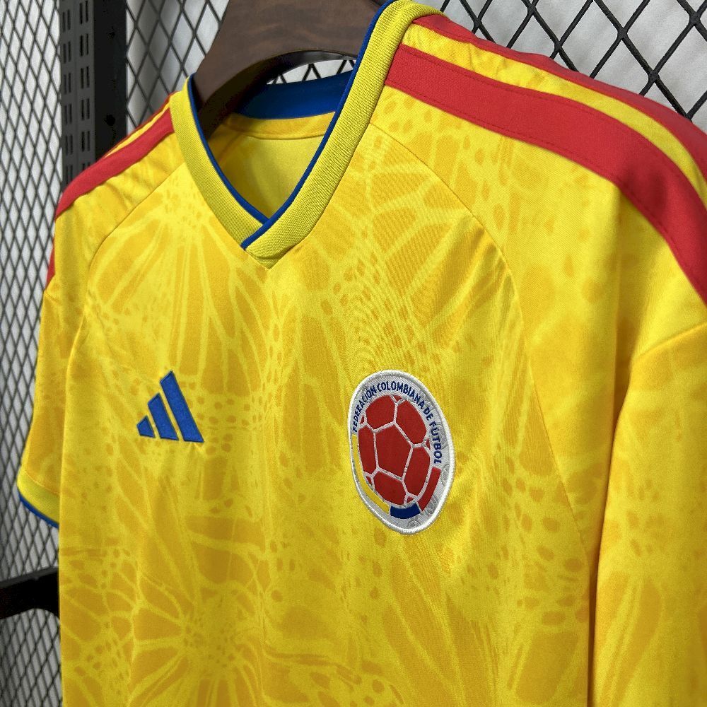 Colombia Juan Cuadrado 11 Home Soccer Jersey World Cup 2026