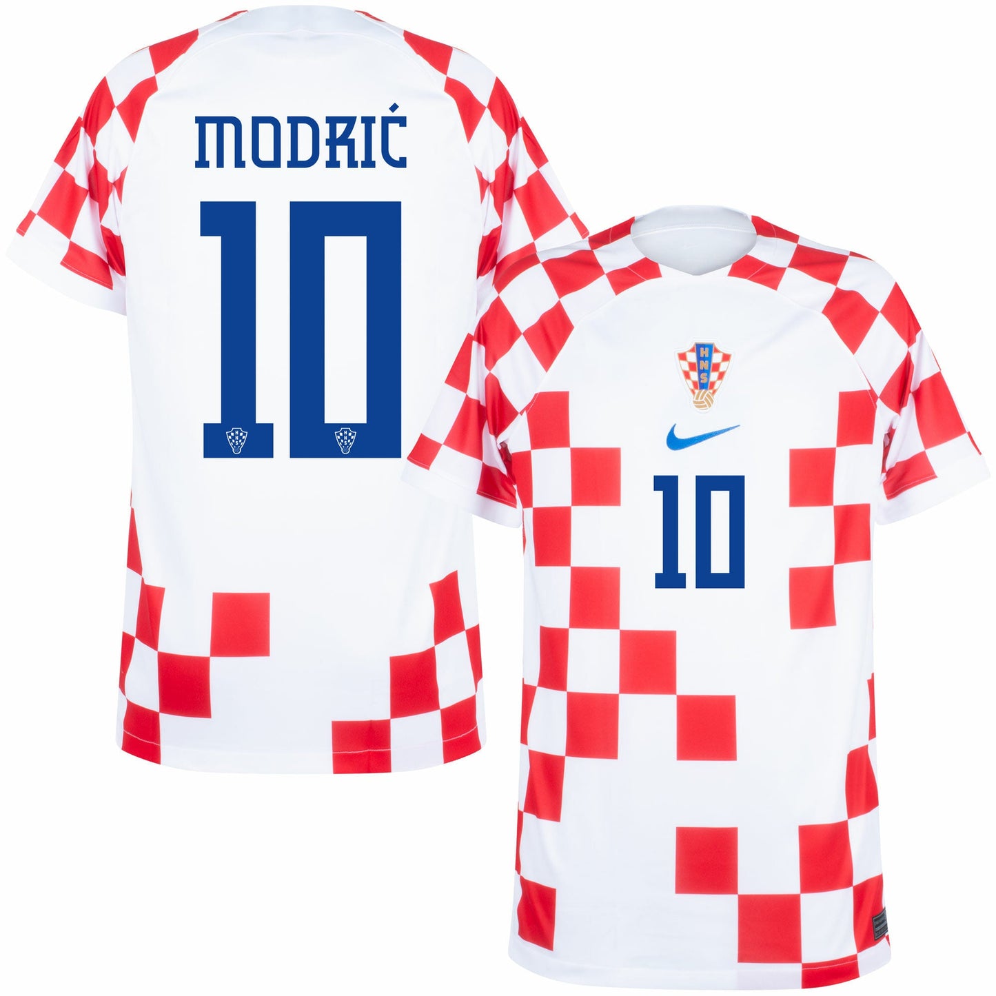 Croatia Luka Modrić 10 Home Soccer Jersey World Cup 2022