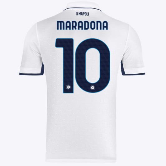 Napoli Diego Maradona 10 Away Soccer Jersey 2024/25