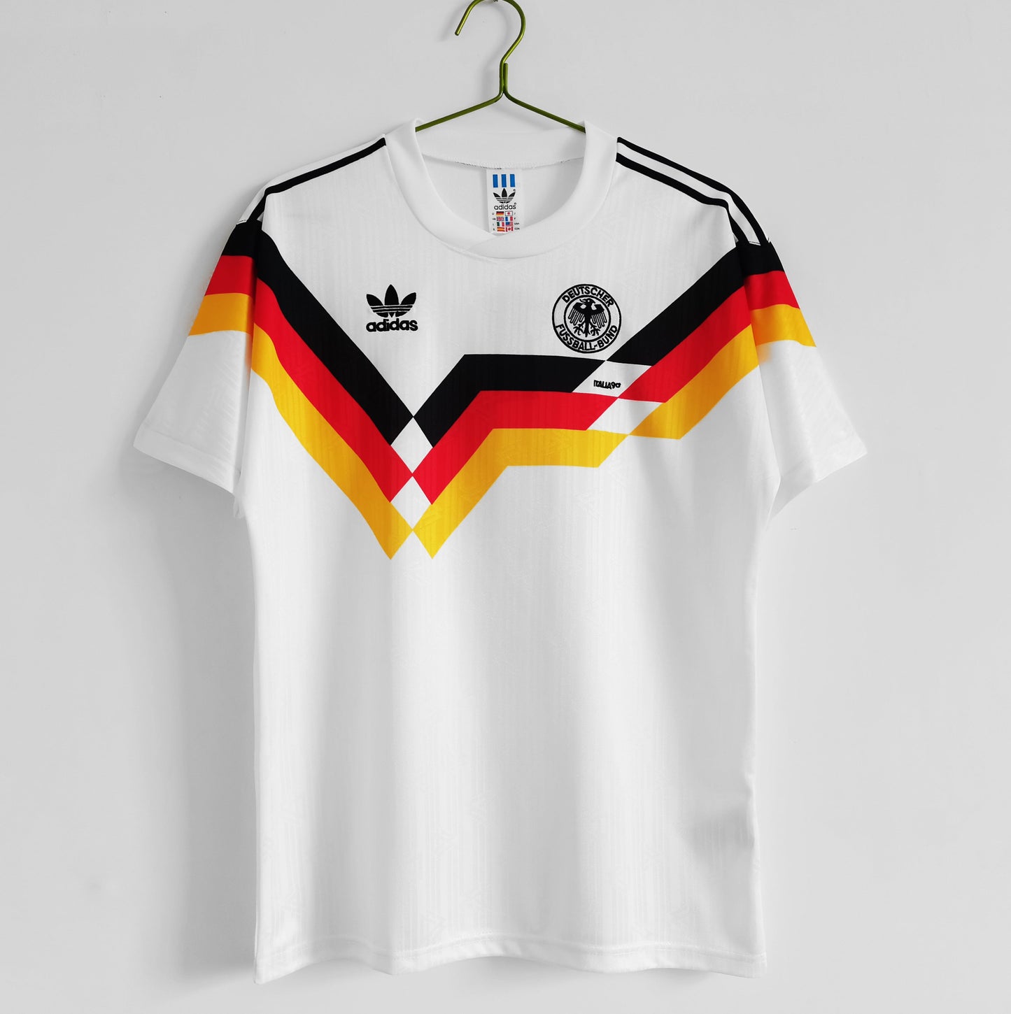 Germany Lothar Matthäus 10 Home Retro Soccer Jersey World Cup 1990