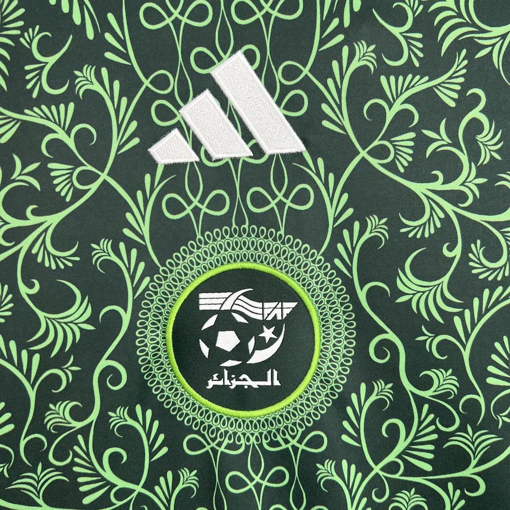 Algeria Away Soccer Jersey 2024/25 - Green