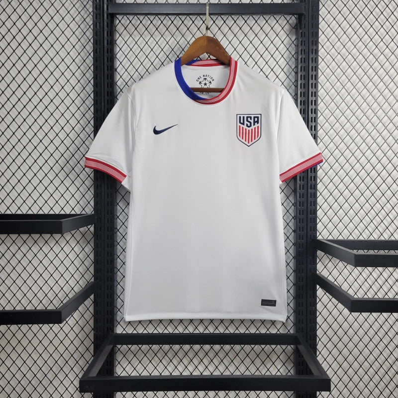 USA Carlos Bocanegra 3 Home Soccer Jersey 2024/25