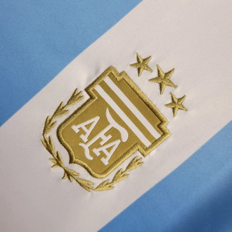 Women's Argentina Lionel Messi 10 Home Soccer Jersey 2024/25