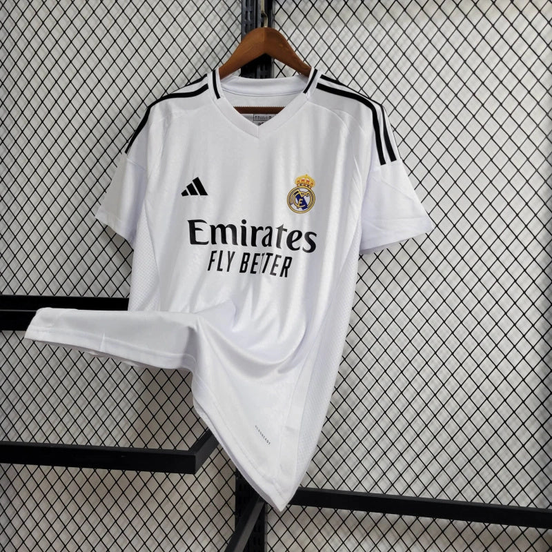 Real Madrid Kylian Mbappé 9 Home Soccer Jersey 2024/25