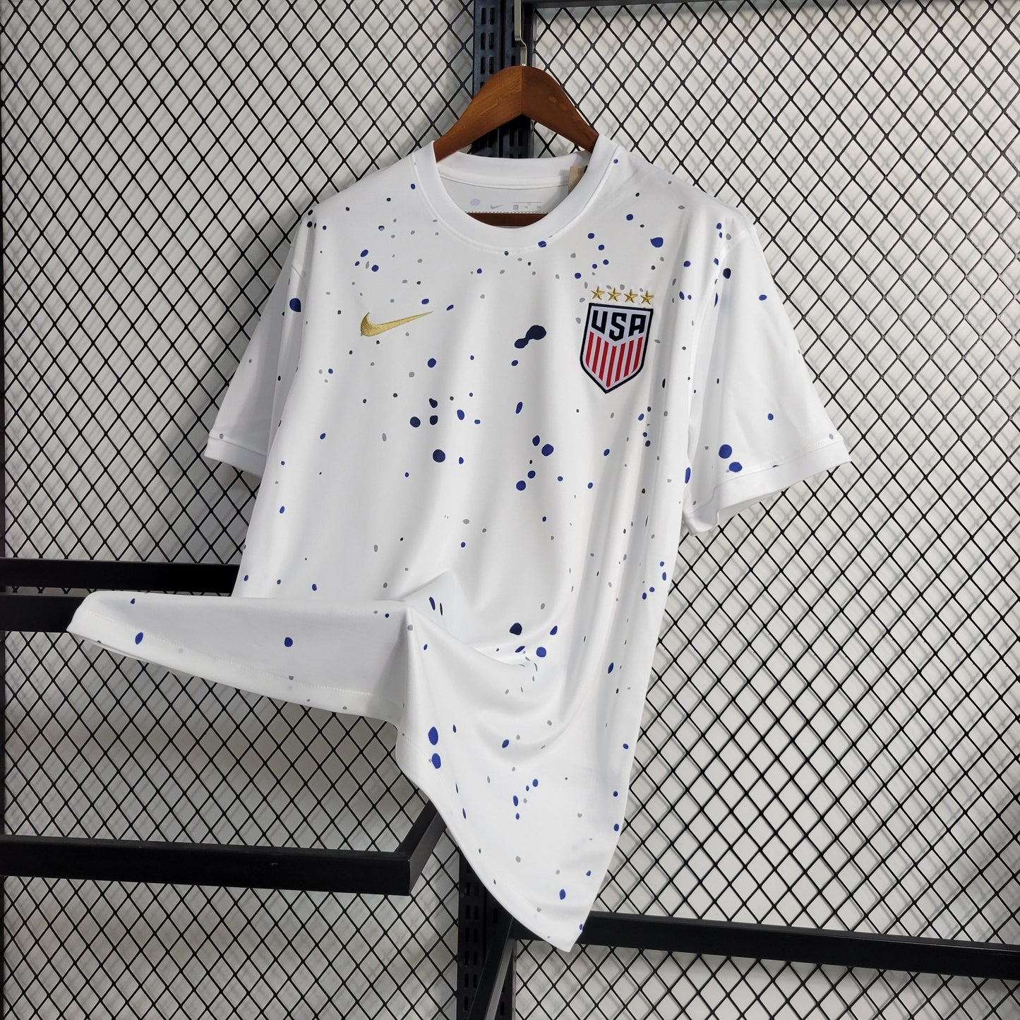 USA Emily Fox 23 Home Soccer Jersey - World Cup 2023
