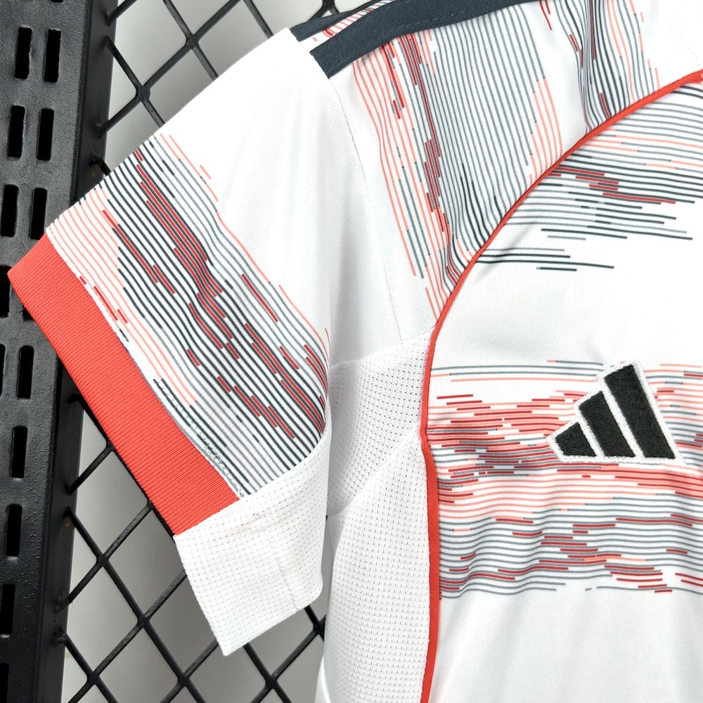 Bayern Munich Luis Diaz 14 Kids Away Soccer Jersey 2025-2026