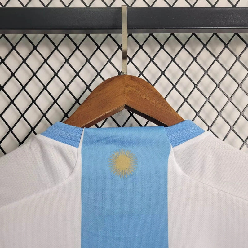 Argentina Gabriel Batistuta 9 Home Soccer Jersey 2024/25