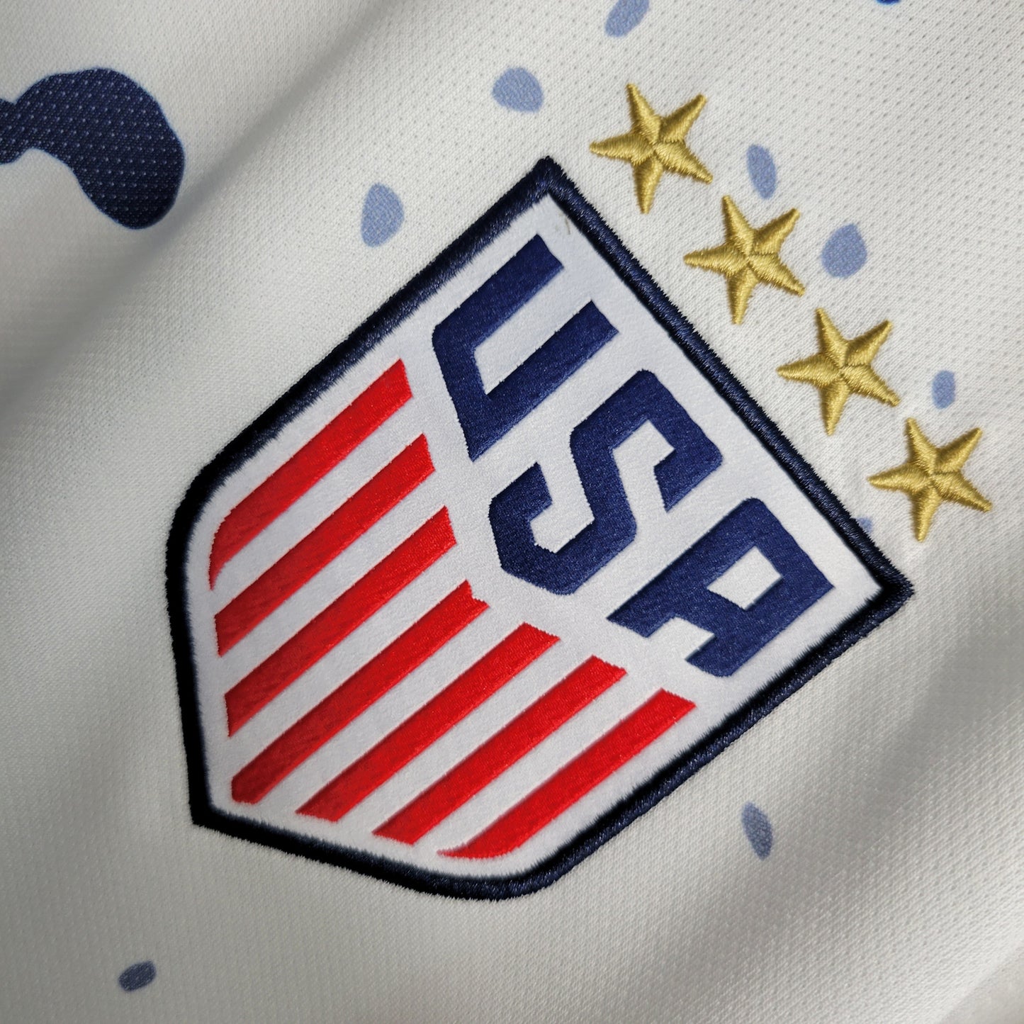 USA Trinity Rodman 20 Home Soccer Jersey - World Cup 2023