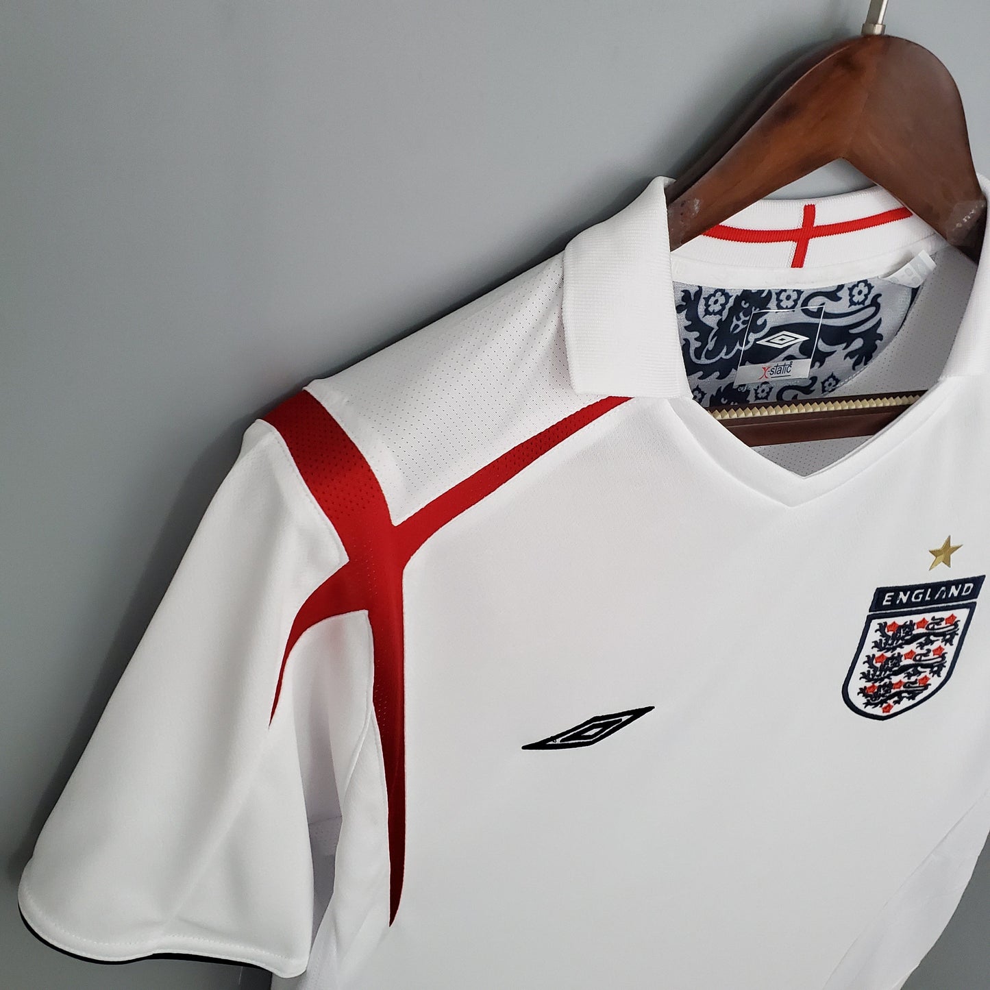 England Retro Home Soccer Jersey World Cup 2006